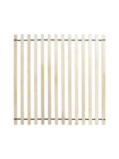 Doppelbett NOYERS in Rosa - (W) 210 x (H) 132 x (L) 247 cm