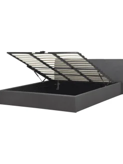 Doppelbett ORBEY in Grau - (W) 197 x (H) 88 x (L) 212 cm