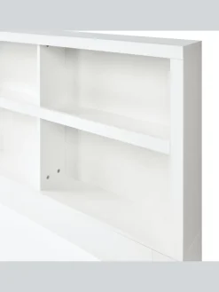 Doppelbett TARARE in Weiß - (W) 164 x (H) 125 x (L) 220 cm