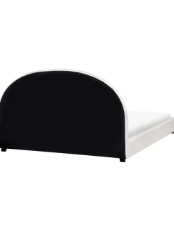 Doppelbett VAUCLUSE in Weiß - (W) 194 x (H) 112 x (L) 214 cm