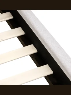 Doppelbett VAUCLUSE in Weiß - (W) 194 x (H) 112 x (L) 214 cm