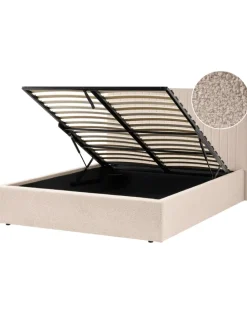 Doppelbett VION in Beige - (W) 157 x (H) 110 x (L) 216 cm