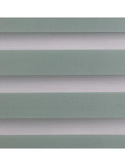 Doppelrollo in Salbei