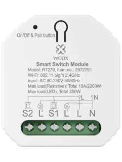 Drahtloses Schaltermodul "WOOX R7279" in Weiß