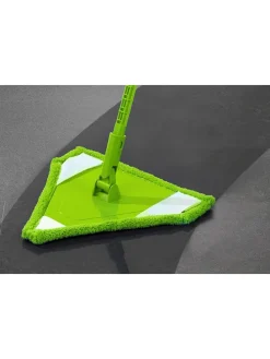 Dreiecksmopp in Grün - (B)31 x (H)160 x (T)27 cm