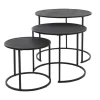 Dreisatztisch in Schwarz