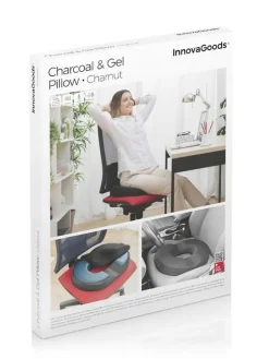 Druck-Kissen in Schwarz