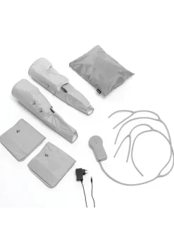 Druckluft-Beinmassagegerät in Grau