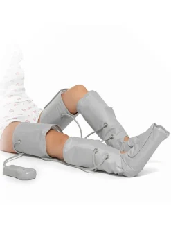 Druckluft-Beinmassagegerät in Grau