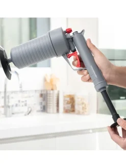 Druckluftpistole in Grau