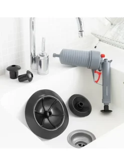 Druckluftpistole in Grau