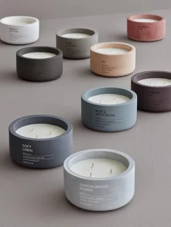 Duftkerze ''Fraga'' in Anthrazit - 400 g