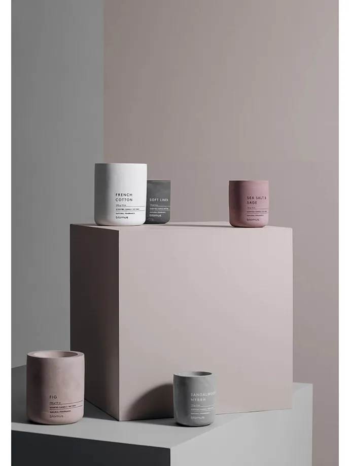 Duftkerze "Fraga" in Taupe - 114 g