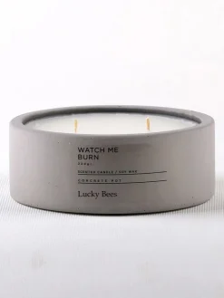 Duftkerze in Grau - 220 g