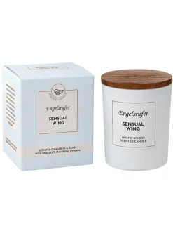 Duftkerze "Sensual" mit Armkette "Flügel"