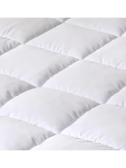 Duo Klima Matratzentopper in weiß