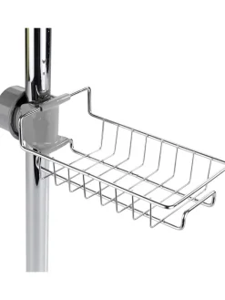 Duschablage in Silber - (B)10 x (H)17 x (T)4 cm