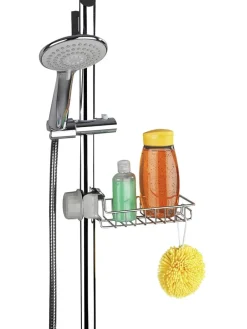 Duschablage in Silber - (B)10 x (H)17 x (T)4 cm