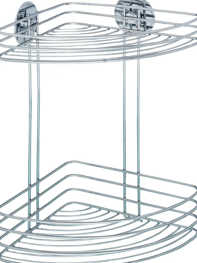 Duschablage in Silber - (B)26,5 x (H)33 x (T)20 cm