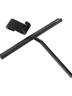 Duschabzieher in Schwarz - (B)32 x (H)30 cm