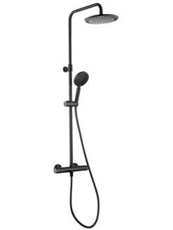 Duschgarnitur "Akcent" in Schwarz