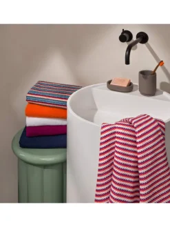 Duschtuch Bliss in silver/black