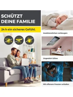 EASYmaxx Insect Protect Teleskop-Insektenschutzgitter für Dachfenster