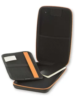 E-Book-Case in Schwarz - (B)15 x (H)25 x (T)5,5 cm