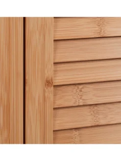 Eckschrank in Natur - (B)58 x (H)92 x (T)30 cm