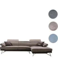 Ecksofa H92, Rechts, braun