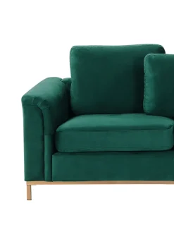 Ecksofa OSLO in Grün - (W) 270 x (H) 64 x (L) 151 cm