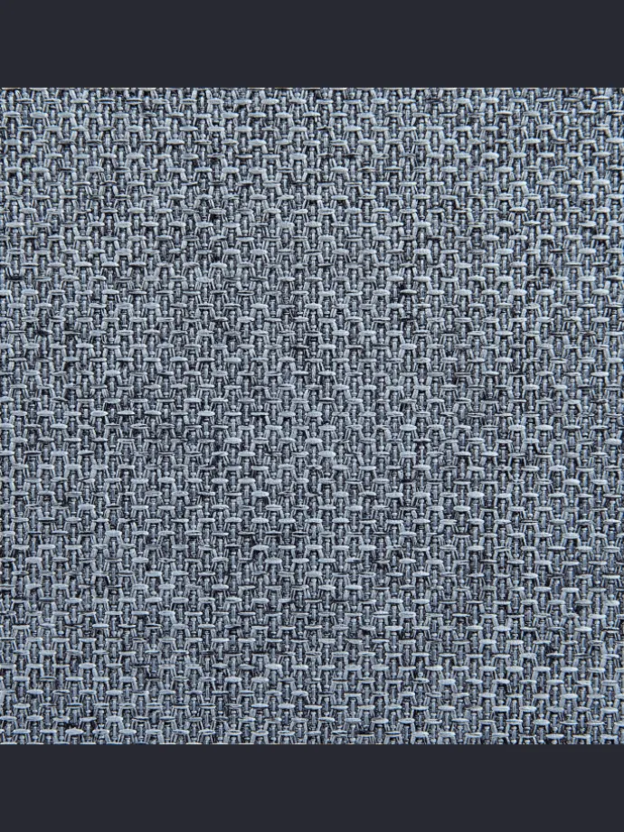 Ecksofa SOSJO in Blau/Braun - (W) 251 x (H) 74 x (L) 132 cm