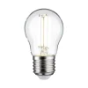 Eco-Line Filament 230V LED Tropfen E27 1er-Set 80 mm 525lm 2,5W 4000K Klar A