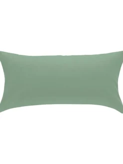 Edel Flanell Kissenbezug Nördlingen in jade