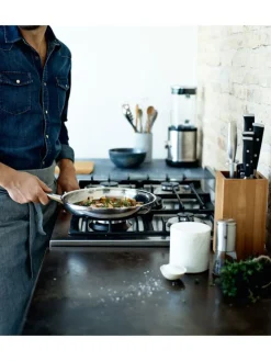 Edelstahl-Bratpfanne 