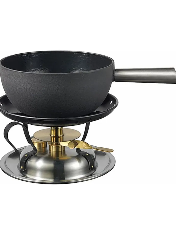 Edelstahl-Dochtenbrennerrechaud "Classic" - Ø 22 cm