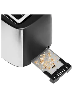 Edelstahl-Langschlitz-Toaster 