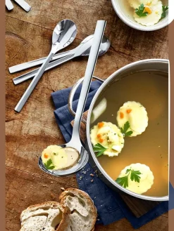 Edelstahl-Suppenschöpfer ''Nuova 233'' - (L)29 cm