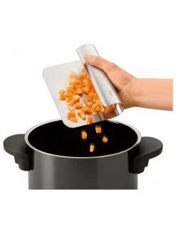 Edelstahl-Universalhelfer "Cut`n Serve" - (L)15 x (B)11 cm