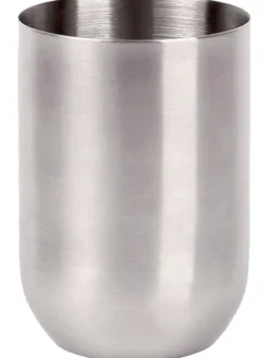 Edelstahl-Zahnputzbecher - (H)10 x Ø 7 cm