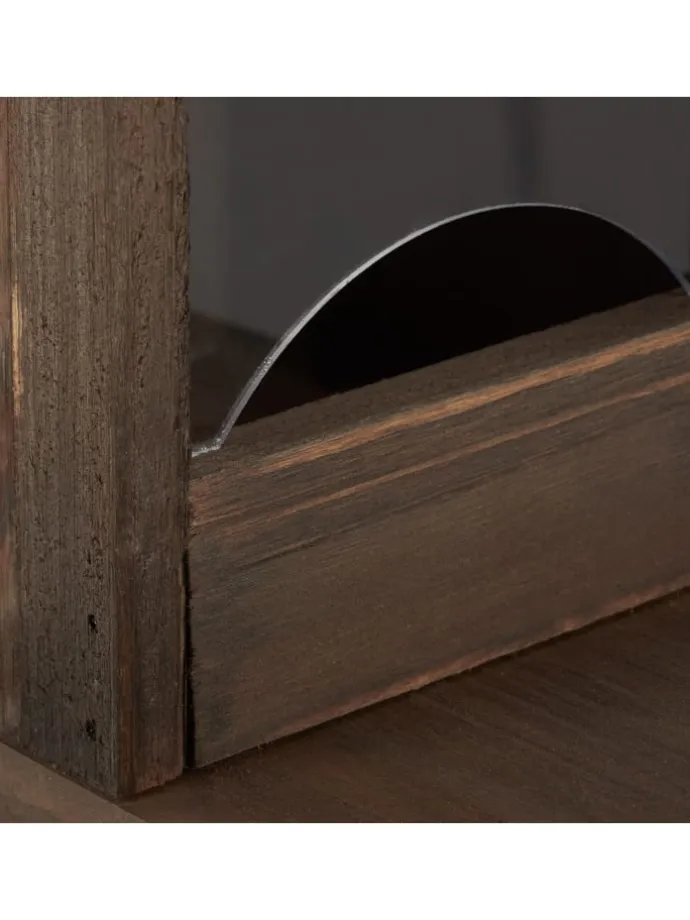 Eichhörnchen Futterhaus in Dunkelbraun - (B)12x (H)17,5 x (T)25 cm