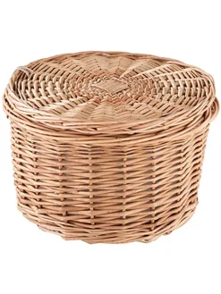 Eierkorb "Profiline" in Hellbraun - (H)17 x Ø 26 cm