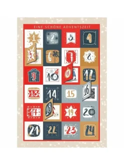 Eine schöne Adventszeit Adventskalender in Mehrfarbig ab 3 Jahre