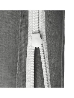 Einfarbige Bettwäsche 100% Baumwolle in Anthrazit