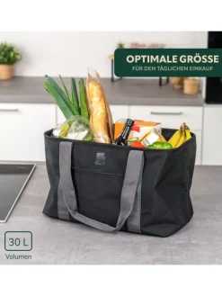 Einkaufskorb schwarz