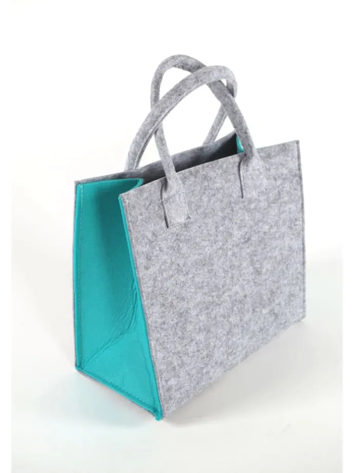 Einkaufstasche AQUAFELTBAG in Grau