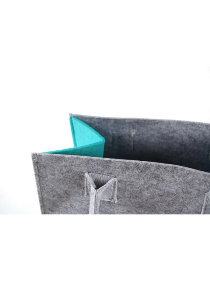 Einkaufstasche AQUAFELTBAG in Grau
