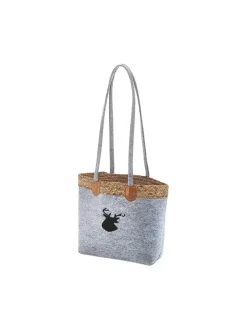 Einkaufstasche GREYDEERBAG in Grau