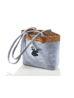 Einkaufstasche GREYDEERBAG in Grau