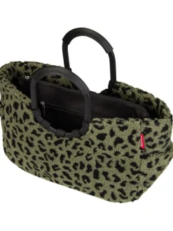 Einkaufstasche loopshopper M frame in Teddy Leo Olive